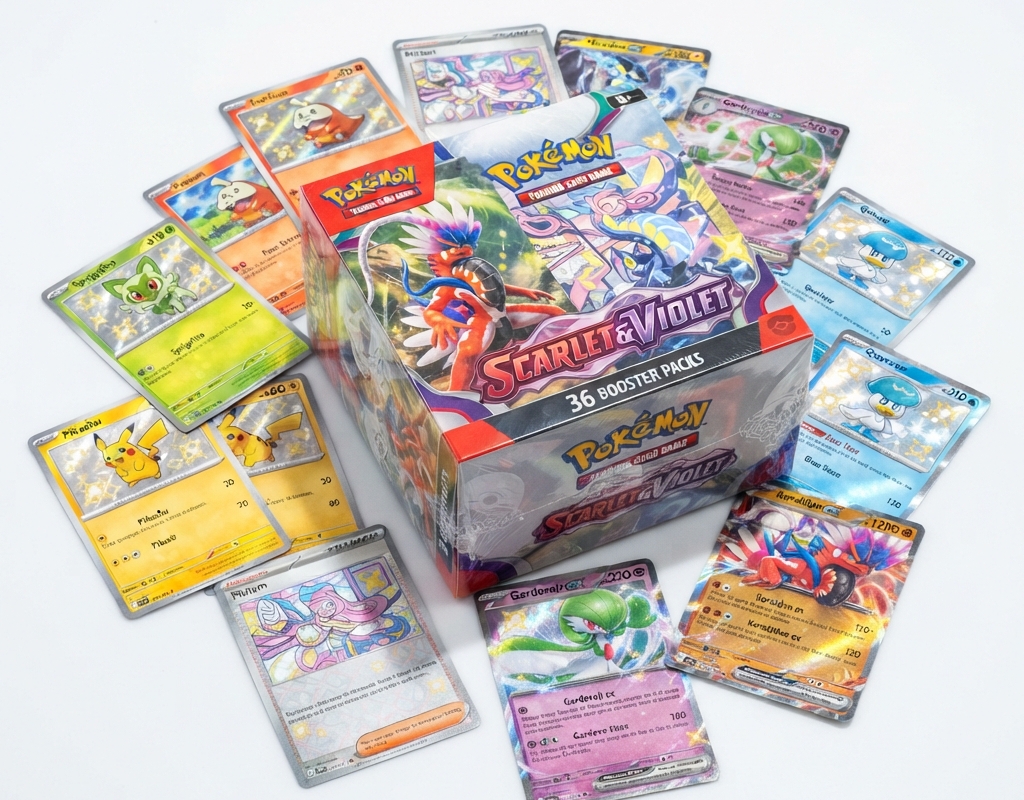 Booster Box Pokemon TCG — 36 pacotes