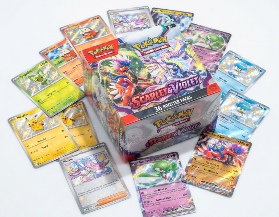 Booster Box Pokemon TCG — 36 pacotes